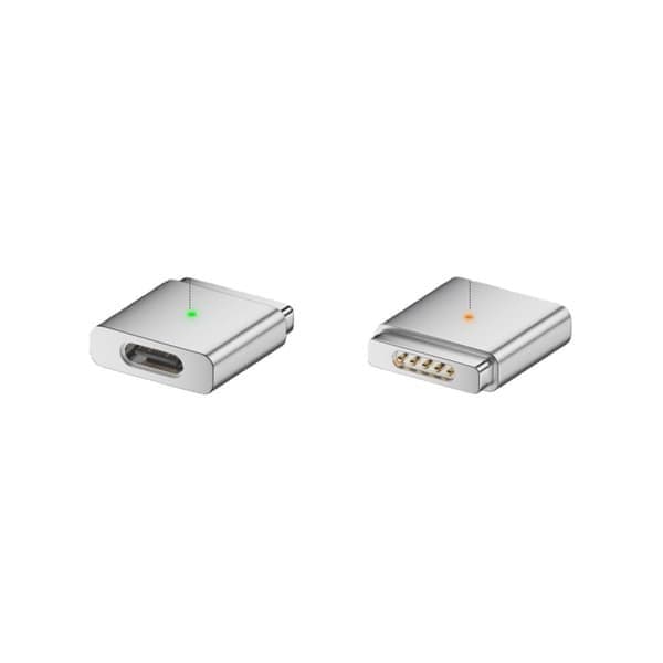 USB-C to MagSafe 2 Adapter 100W - Charge your MacBook easily Silver Silver