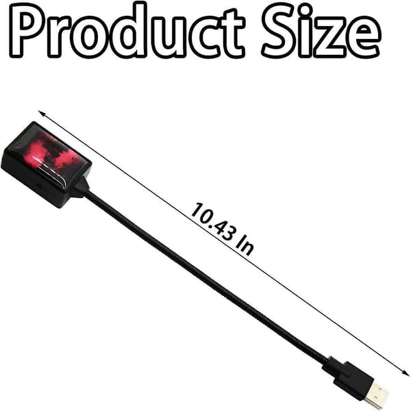 Bærbar USB-projektor Bil Tak Stjernehimmellys Red