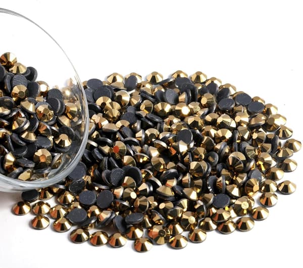 6000 stk Aurum Hotfix Rhinestones til håndværk, SS10, 2,7-2,9 mm Aurum Aurum SS10