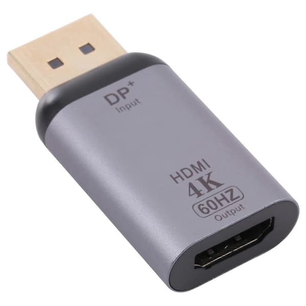 4K 60Hz HDMI hunn til DisplayPort hann-adapter Not Specified