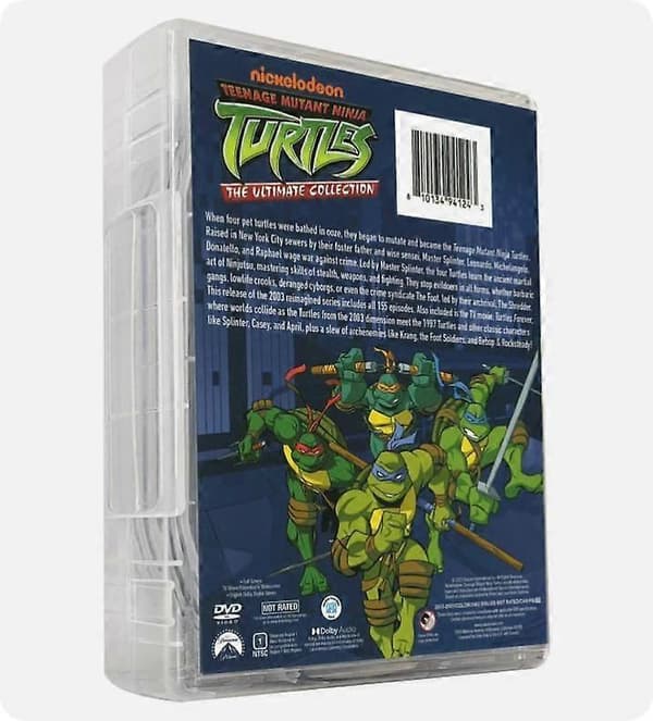 Teenage Mutant Ninja Turtles (2003): The Ultimate Collection (DVD, 18-disc) Engelsk version