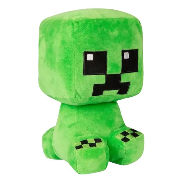 Minecraft Creeper Plysjlegetøj, grøn, 26 cm—ls Creeper