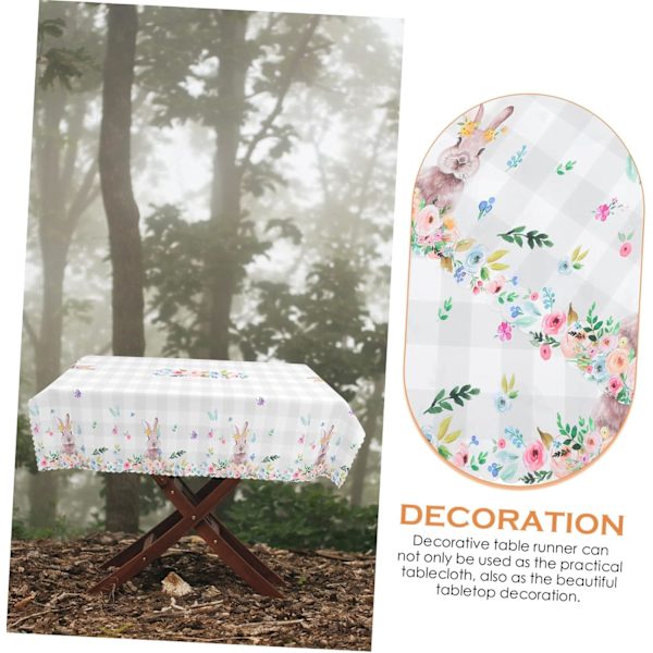 Easter Tablecloth Spring Decoration Easter Tablecloth Easter Party