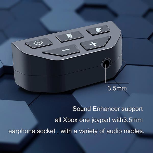 Universal hörlursadapter för Xbox One Controller Stereo Headset Adapter—ls