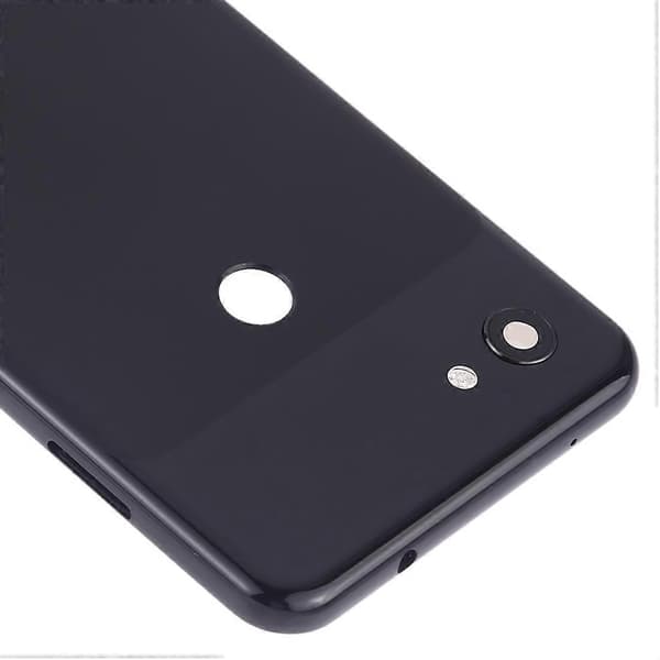 Batterideksel med kameralinse og sideknapper for Google Pixel 3a XL Svart