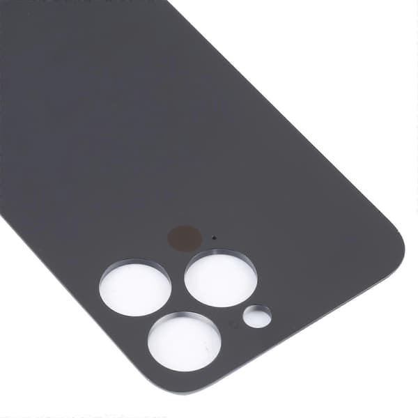 Enkelt erstatningsglas bagcover til iPhone 14 Pro Black