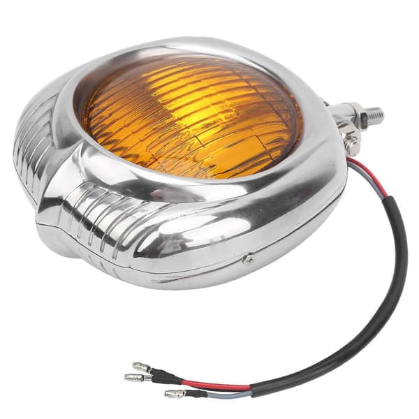 12V Forlygter Høj Styrke Aluminiumlegering 10mm Boltemontering Universal til Retromotorcykel