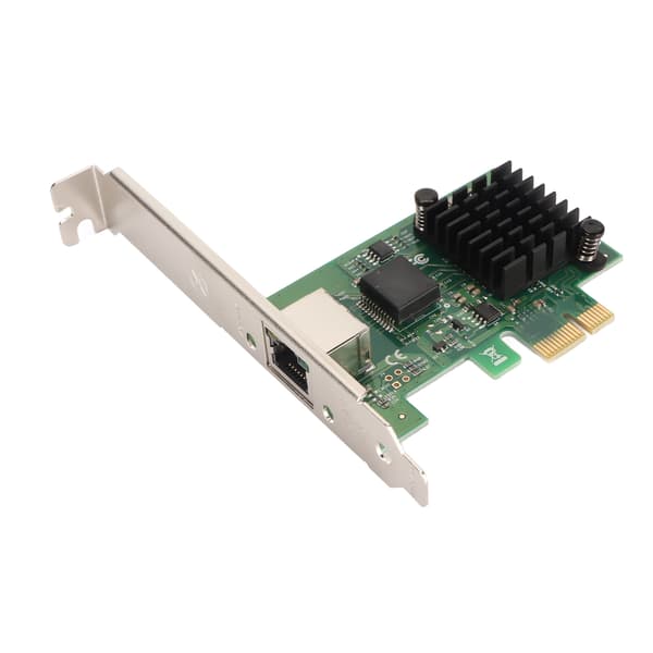 I226 T1 PCIe X1 Enkelt port 2.5G Ethernet netværksadapter Plug and Play Gigabit Server