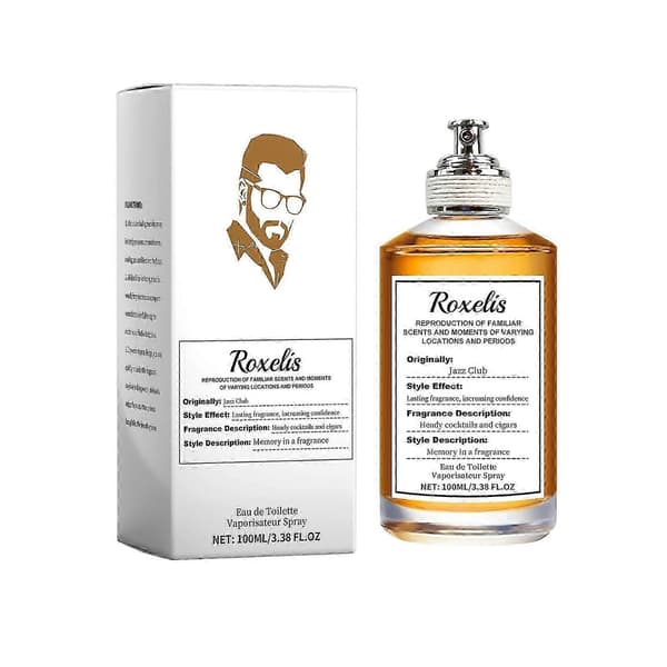 Jazz Tobak Duft Parfume - Frisk Træaroma til Mænd, 100ml—ls