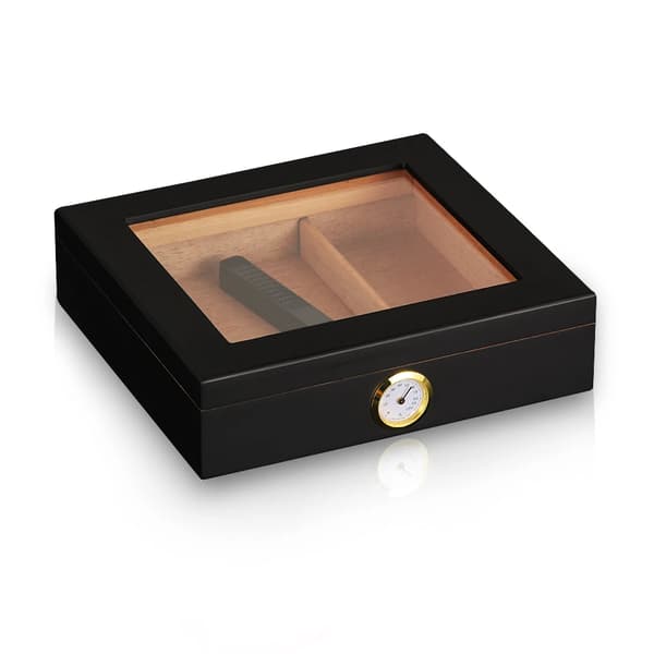 Cigar Humidor, Cedertræ Konstruktion, Hygrometer Inkluderet, Stil 4