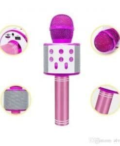 JULKLAPP KTV bluetooth karaoke WS-858 WSTER lys gull