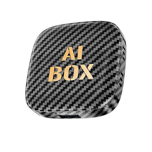 AI Box Trådløs CarPlay Android Auto/Carplay/Android 13 Smart TV Box WiFi 6 Bluetooth Trådløs Biladapter 2+32G Black 2+32G