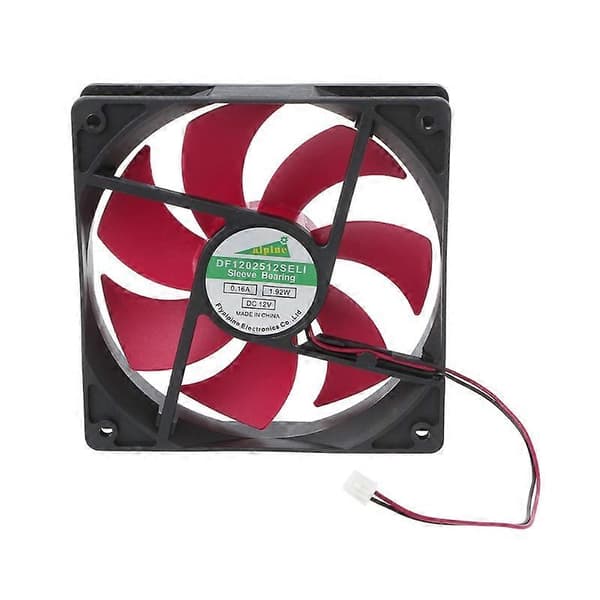 120x120x25mm Blæser 12V DC Børsteløs Køleblæser USB 2Pin PC Computer Kabinet Køler—ls