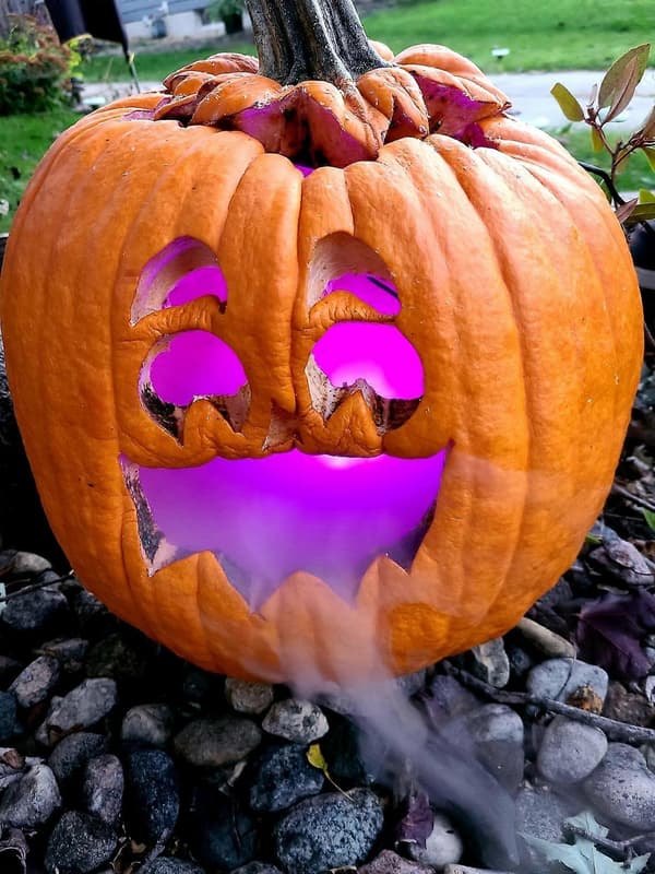 2024 Mini LED Pumpa Ljus Dimmaskin Vattenfontän Damm Dimmaskin Atomizer för Julfestdekoration US plug