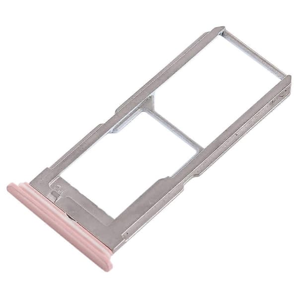 För Vivo Y67 SIM-kortfack + SIM-kortfack / Micro SD-kortfack Rose Gold