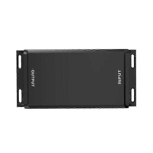 12V til 24V Passiv PoE Injektor Gigabit til Solenergi Svart