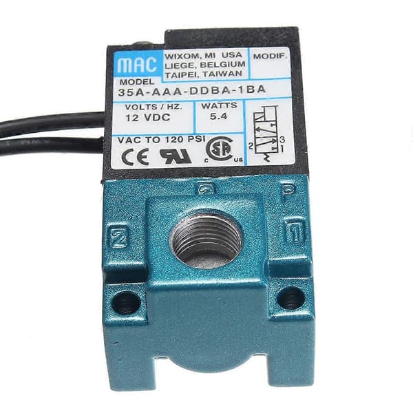 3-ports elektroniske boost-kontrollsolenoidventiler DC 12V 35A-AAA-DDAA-1BA—ls