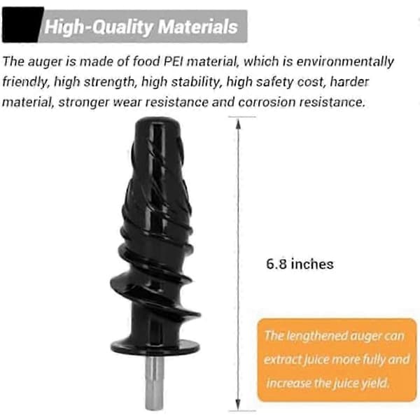 8006 Juicer Reservedele Snegl Kompatibel Thruster Til—ls