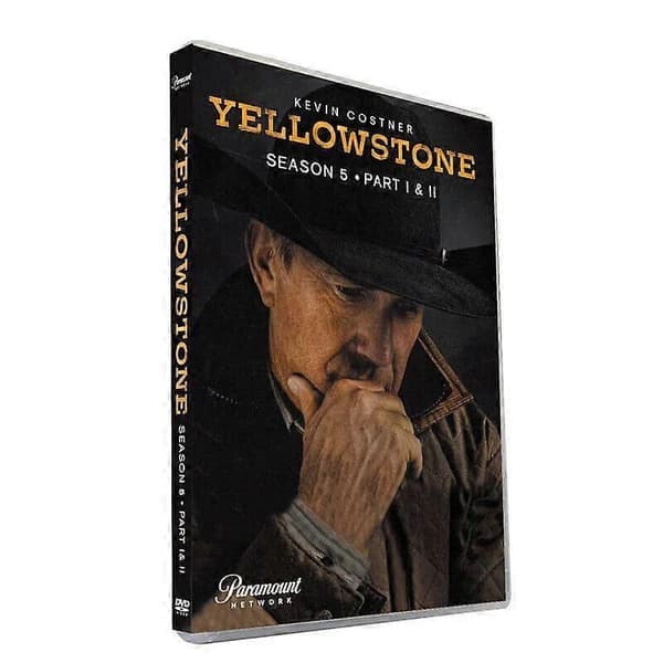 YELLOWSTONE Sesong 5 (Del 1 og 2) 6-Disc Sett DVD Ny Engelsk (D)