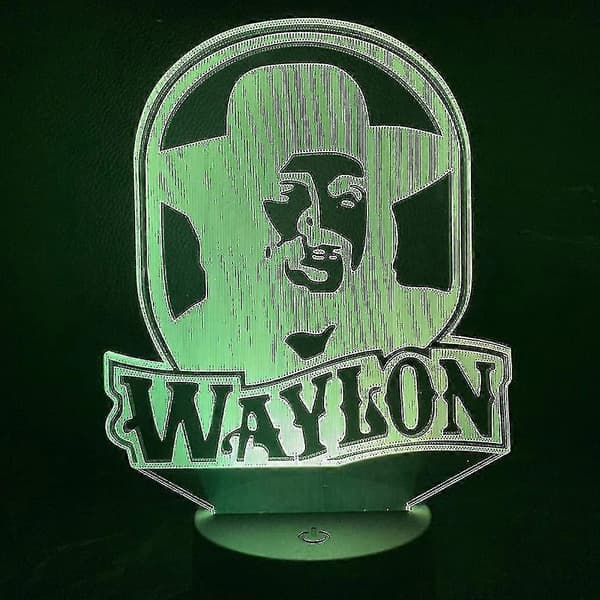 Sanger Waylon 3d Led Natlys Soveværelse Bordlampe Farveskiftende—ls