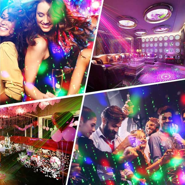 Diskolys til scene, DJ-lys til fester, julepynt til barer, Halloween-pynt, karaokebelysning til barer, KTV-dansegaver—ls