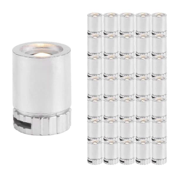 36 stk. miniaturelys til dukkehus, miniature LED-lys til håndværk, mini spotlys batteridrevne