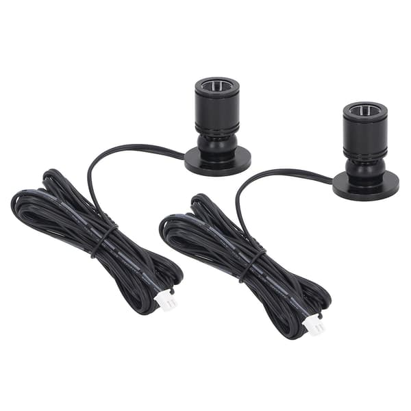 Dæmpbar Mini Spotlight 5V Mini LED Spotlight 1 til 2 Spotlights med Lysdæmper til Display Smykkeskab Veranda Sort—ls Black White Light