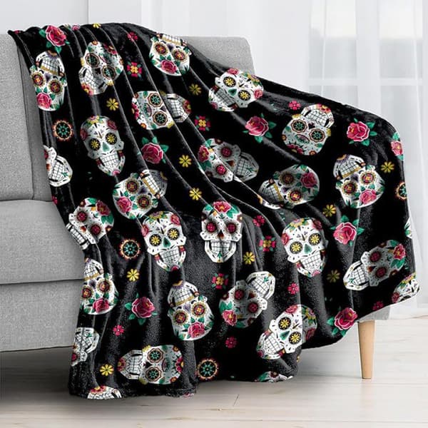 100CM x 150CM Halloweenfilt, perfekt för soffkuddar till fester - 26
