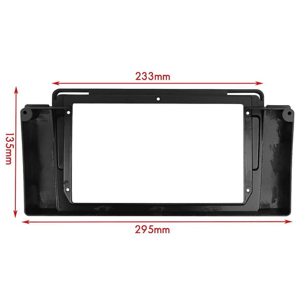 2 Din Bilradio Fascia Til X5 E53 1999-2006 Dvd Stereo Rammeplade Adapter Montering Dash Installation