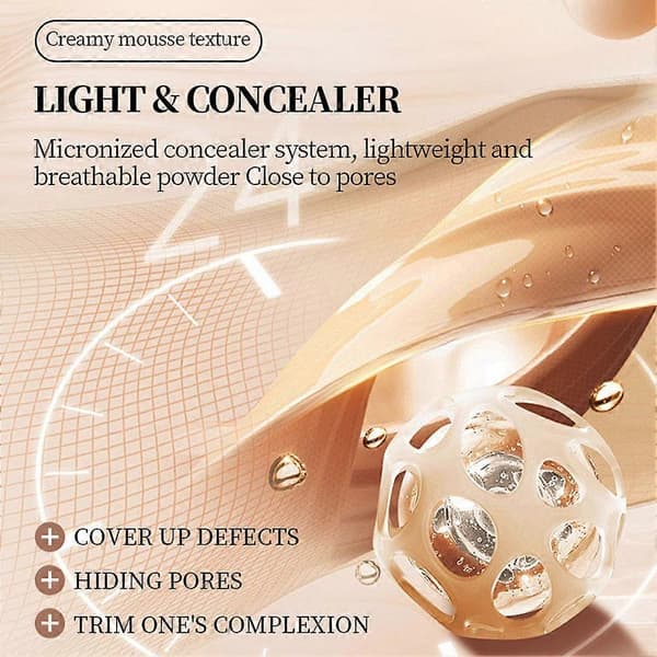 Mini Concealer Flydende Foundation Høj Dækkeevne Flydende Concealer Corrector—ls