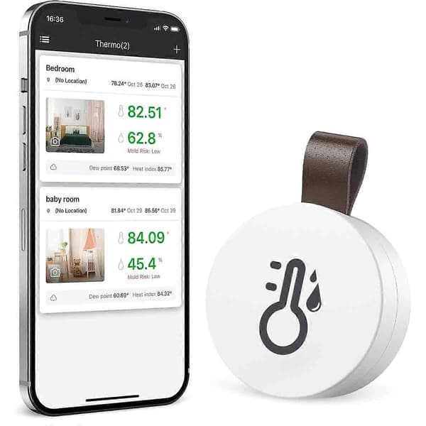 Essentiel Fryseralarm: Trådløst Termometer med Industriel Chip, Multi-Sensor System