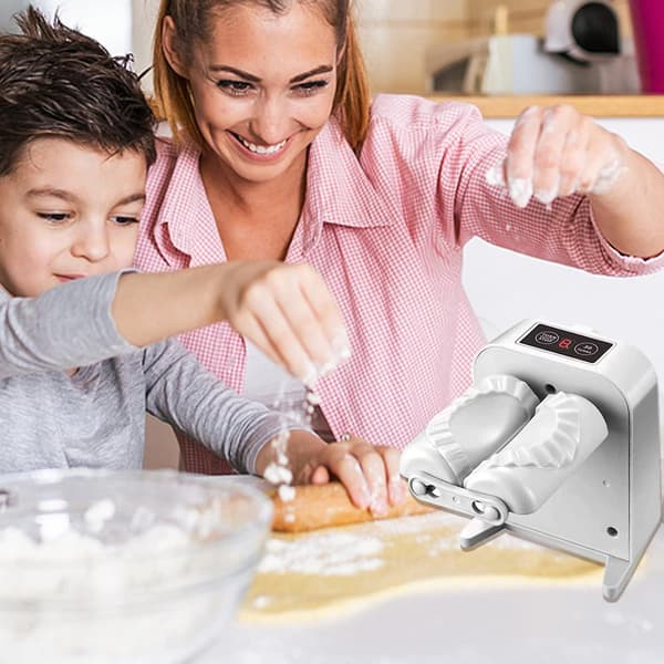 Elektrisk Dumplingmaskin, Automatisk Dumplingmaskin Vit