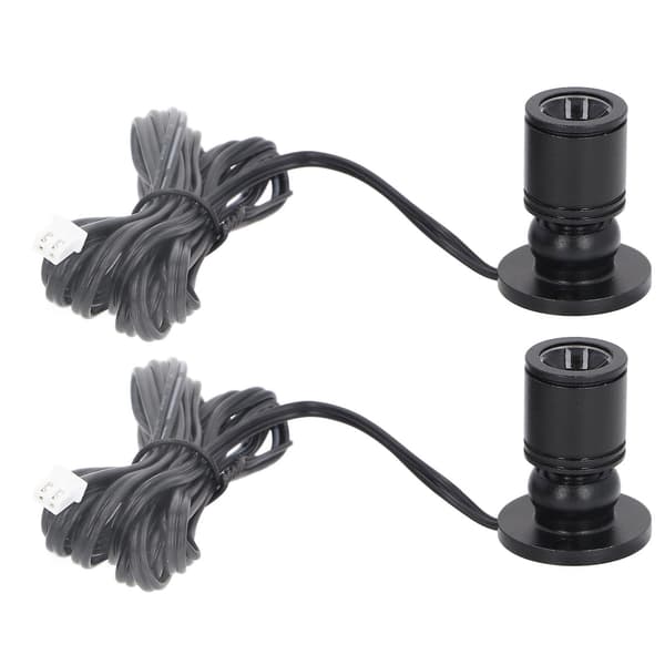 Dæmpbar Mini Spotlight 5V Mini LED Spotlight 1 til 2 Spotlights med Lysdæmper til Display Smykkeskab Veranda Sort—ls Black Natural Light