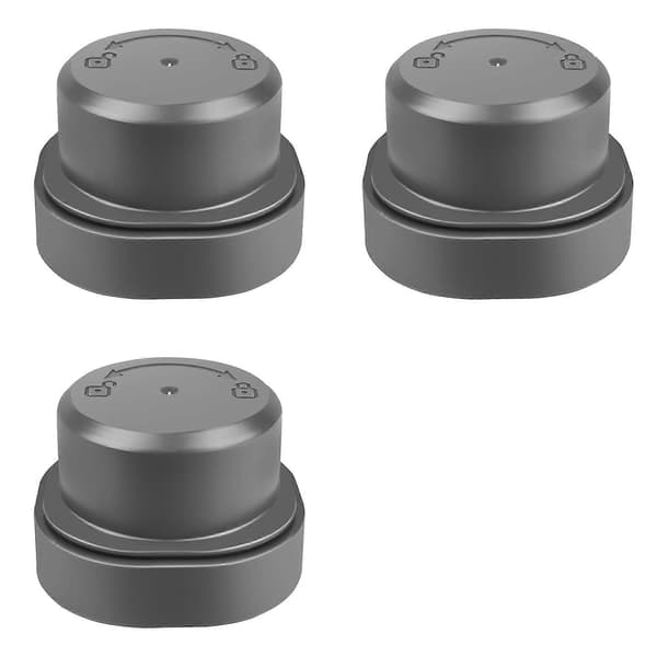 3X Knivdæksel og Beholderlåg til Ninja Blast Beholderblender Reservedele Bærbar Blender Reservedele—ls