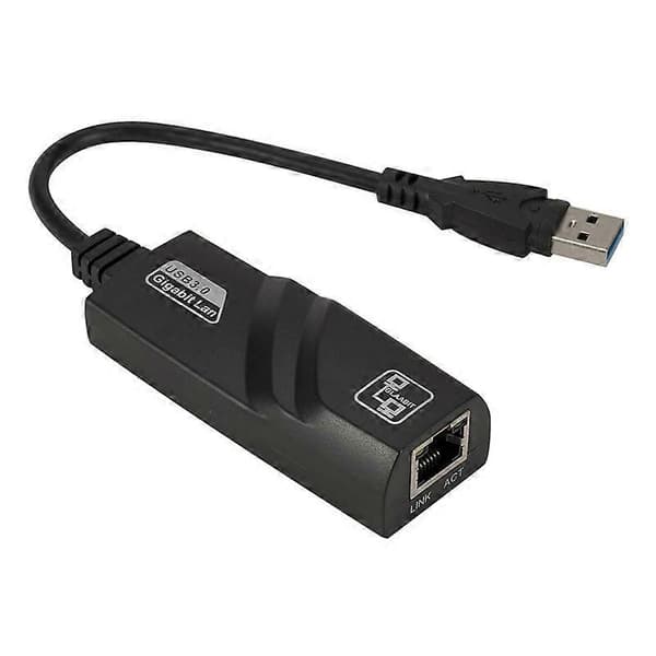 10/100/1000 Mbps RJ45 til USB 3.0 Eksternt Gigabit Netværkskort, Understøtter WIN10 Not Specified