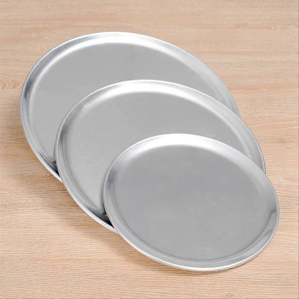 Pizzapande/bakke, smal kant, aluminium, 16 tommer
