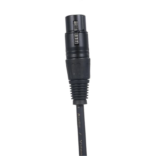 DMX512 Signalkabel Canon Kabel/Mikrofonkabel XLR Kabel Sort[ls]