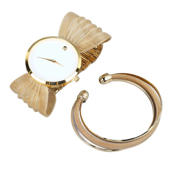 2 stk. Dameure Justerbart Kvarts-urværk Præcis Tidsmåling Komfortable Armbåndssæt til Kvinder