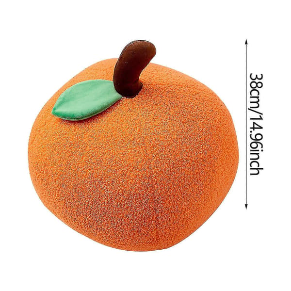 Græskar blød pude persimmon pude orange plyslegetøj A