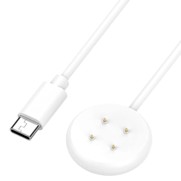 Google Pixel Watch 3 / Watch 2 Xdfind -älykellon latauskaapeli, pituus: 1m_usmddsa[ls] White USB-C - Type-C Port