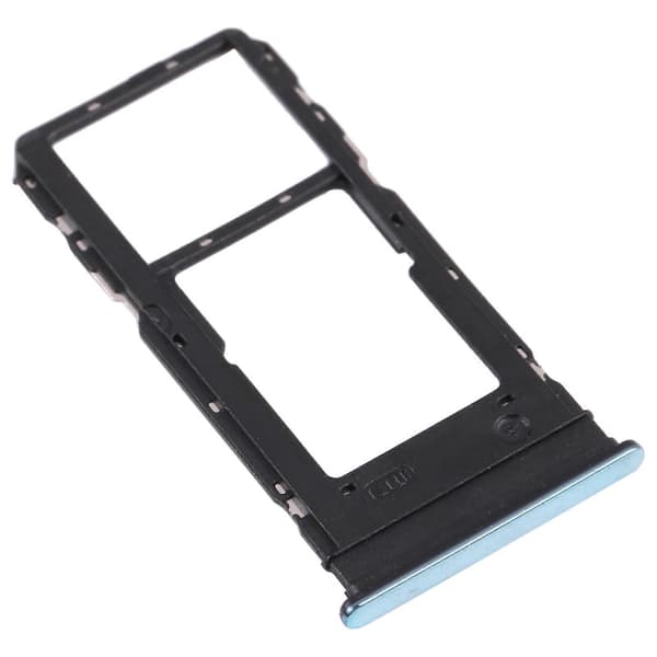 For vivo Y76s V2156A SIM-kortskuff + SIM-kortskuff / Micro SD-kortskuff Green