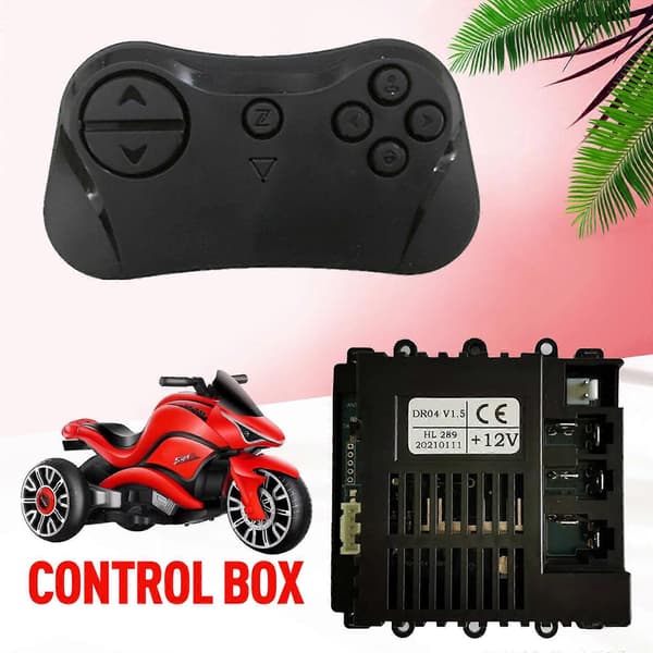 Mottakerkontrollboks for elektrisk barnebil ZM DR04 Kontroller 12V Ny js A