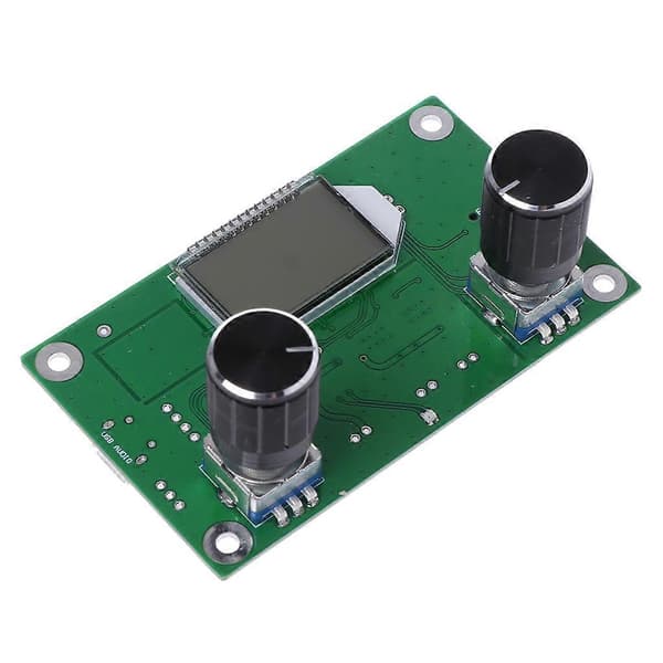 Digital FM 87-108MHz DSP&PLL LCD Stereo Radiomottaker Modul + Seriell Kontroll—ls