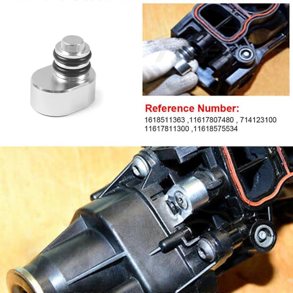 Bilvirvelflapsplugg slettesett for N57 N57S E90 E91 E92 E93 F07 F10 F11—ls