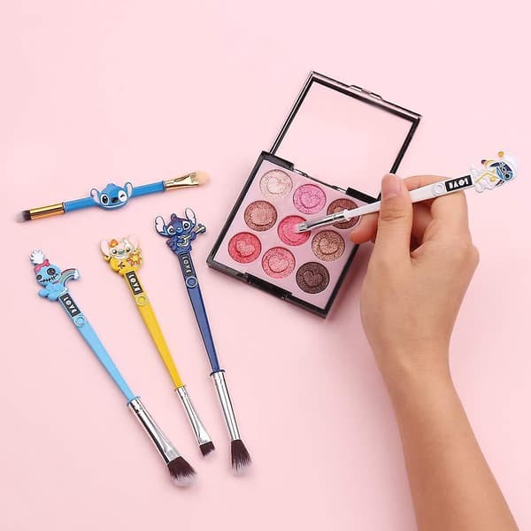 5 stk. Stitch-tema kosmetikbørstesæt, Interstellar Baby Makeupbørster – ls Style2
