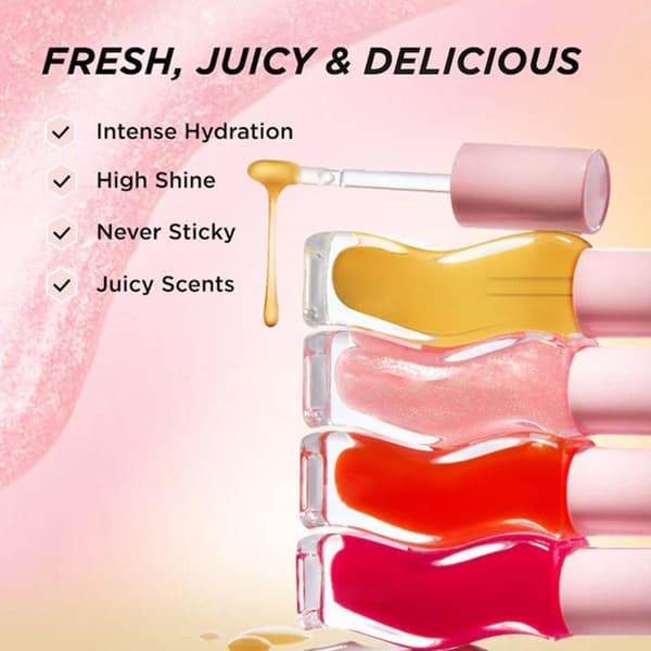 Gisou Honey Infused Hydrating Lip Oil, närande läppfuktighetskräm—ls