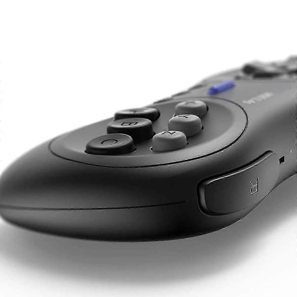 SQCLV M30 2.4G trådløs gamepad til den originale Sega Genesis og Sega Mega Drive - Sega Genesis, sort[ls]