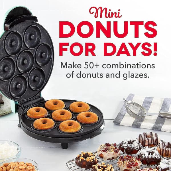 Mini Donut Maker Maskine, Laver 7 Donuts British Standard