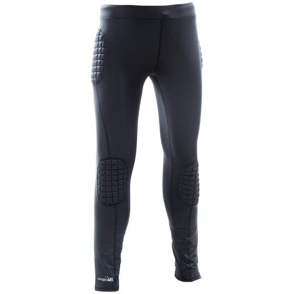 Precision Unisex Vuxen Vadderad Baselayer Målvakt Termisk Legging Black/Silver Black/Silver XL