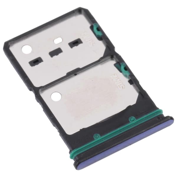 För OnePlus Nord CE 2 5G SIM-kortfack + Micro SD-kortfack Blue